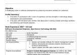 Sample Resume Of Experienced software Engineer 8 Sample software Engineer Resumes Sample Templates
