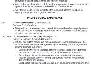 Sample Resume Of Experienced software Engineer Resume Sample for A Senior software Engineer Susan