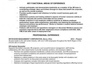 Sample Resume Of Hr Generalist R Hill Hr Generalist Resume Feb 2013