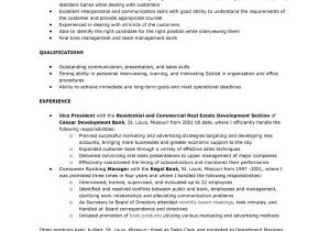 Sample Resume to Apply for Bank Jobs Banking Resume