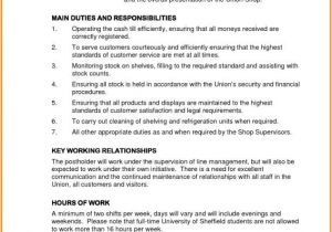 Sample Resume with Job Description Sales Job Description Sales Job Description Job