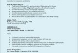 Sample Resume with Picture Photographer Resume Sample Sample Resumes