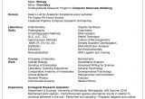 Sample Resume with Picture Resume Examples Career Internship Services Umn Duluth