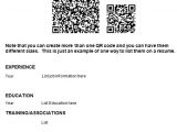 Sample Resume with Qr Code How to Use Qr Codes On Your Resume and Business Cards Dr