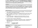 Sample Resume with Sap Experience Sample Resume Sap Consultant How to Write A Good Document