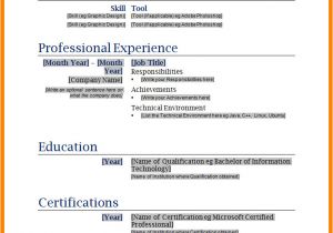 Sample Resume Word Document 8 Cv In Word Document theorynpractice