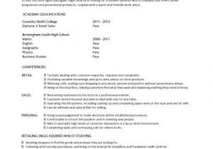 Sample Resume Young Person Cv Template Young Person Resume Examples
