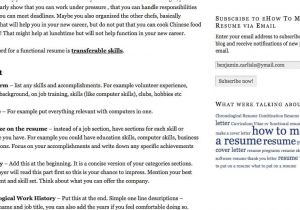 Sample Resume Youtube Learn How to Create An Outstanding Functional Resume Mp4
