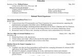 Sample Resumes for College Students College Student Job Resume Best Resume Collection
