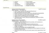 Sample Resumes for Customer Service Positions Simple Customer Service Representative Resume Example