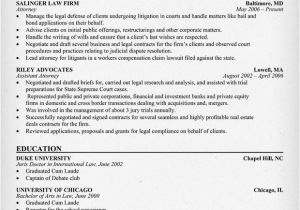 Sample Resumes for Lawyers Resume format Resume format for attorneys