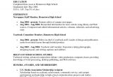 Sample Resumes for Students In High School Resumes Samples for High School Students High School