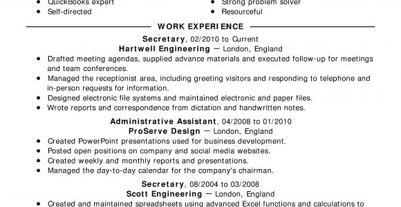 Sample Resums Free Resume Examples by Industry Job Title Livecareer