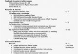 Sample Student Resume for College Application Sample Of Student Resume for College Application
