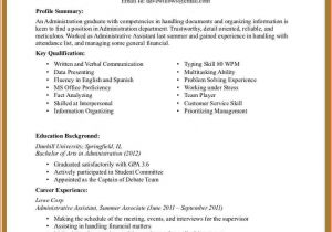 Sample Student Resume with No Working Experience 8 Sample College Student Resume No Work Experience