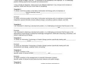 Samples Of Objective Statements for Resumes 9 Resume Objective Samples Examples Templates Sample