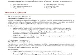 Samples Of Resumes for Administrative assistant Positions Administrative assistant Resume Resume Cv Example Template