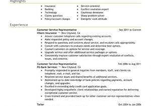 Samples Of Resumes for Customer Service Representative 15 Amazing Customer Service Resume Examples Livecareer