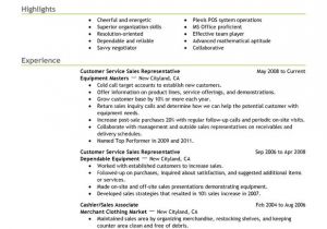 Samples Of Resumes for Customer Service Representative Unforgettable Customer Service Representatives Resume
