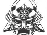 Samurai Helmet Template Darth Vader Mask Printable Sketch Coloring Page