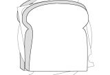 Sandwich Template for Writing Writing Food theme Page at Enchantedlearning Com