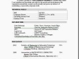Sap Abap Fresher Resume Sample Resume Templates