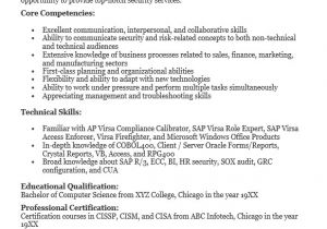 Sap Security Consultant Resume Samples 16 Free Sample Sap Security Analyst Resumes Best Resumes