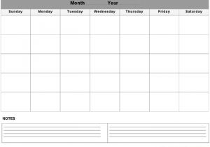 Saturday to Friday Calendar Template Sunday Through Saturday Calendar Calendar Printable Template