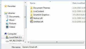 Save Outlook Email as Template Create Use Email Templates In Outlook 2010 Information