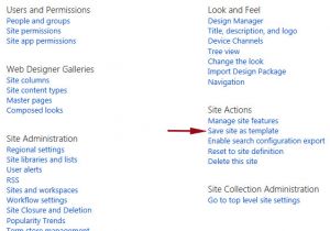Save Site as Template Sharepoint 2013 Sharepoint 2013 How to Save Your Site as A Template