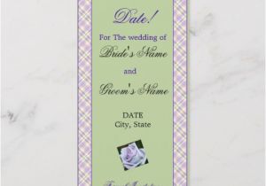 Save the Date Bookmark Template Wedding Save the Date Photo Bookmark Template Zazzle Com