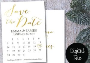 Save the Date Calendar Template 2018 Save the Date Calendar Template Save the Date Postcard