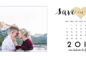 Save the Date Calendar Template 2018 Save the Dates