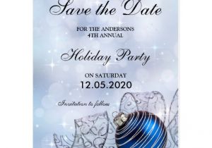 Save the Date Email Template Christmas Party Christmas and Holiday Party Save the Date Template