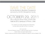 Save the Date Email Template Corporate event the Snyder 39 S July 2011