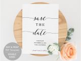 Save the Date Email Template Free Uk Printable Save the Date Template Save the Date Invitation