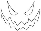 Scary Jack O Lantern Face Template A Stockpile Of Stencils Minnetonka Breezes