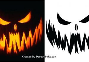 Scary Jack O Lantern Face Template Simple Scary Pumpkin Faces Pumpkin Faces Ideas Scary