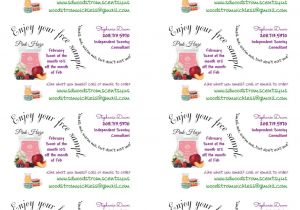 Scentsy Avery Label Template My Scentsy Labels Tags Sample Labels Using Avery T Youtube