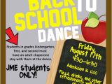 School Dance Flyer Template Joseph Martin Elementary School