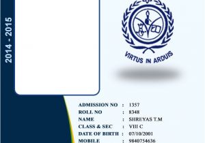 School Id Card Background Design Design Card Design Cards Don Bosco