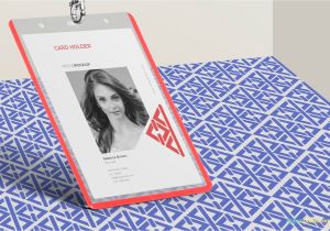 School Id Card Background Design Free Corporate Id Card Mockup Corporate Id Card Design