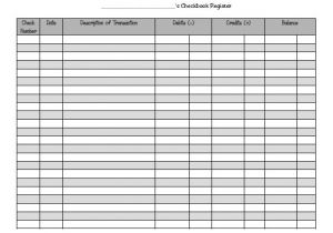 School Register Template Spreadsheet 9 Excel Checkbook Register Templates Excel Templates