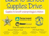 School Supply Drive Flyer Template Free 1000 Images About Fundraising and Drives On Pinterest