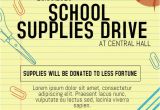School Supply Drive Flyer Template Free 15 Best Educational Poster Templates Images On Pinterest