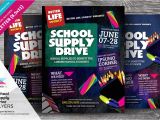 School Supply Drive Flyer Template Free School Supply Drive Flyer Templates Flyer Templates