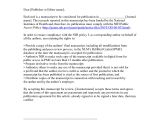 Sciencedirect Latex Template Cover Letter for Journal Submission Example Publication