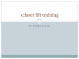 Scissor Lift Certification Card Template Scissor Lift Training for A Safe Workplace Authorstream