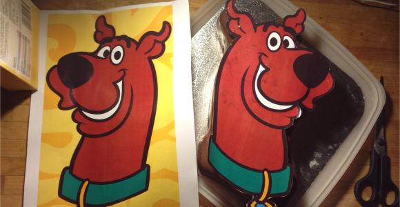 Scooby Doo Cake Template Scooby Doo Chocolate Birthday Cake Bakearama