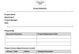 Scope Of Works Template Free 10 Scope Of Work Templates Free Word Pdf Excel Doc formats